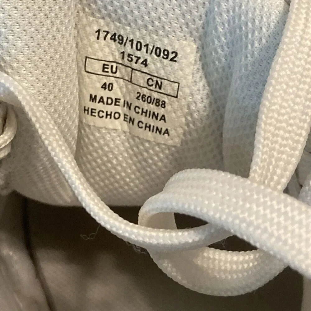 Zara Women’s Metallic Sneakers, Size 40‎ - Picture 6 of 11